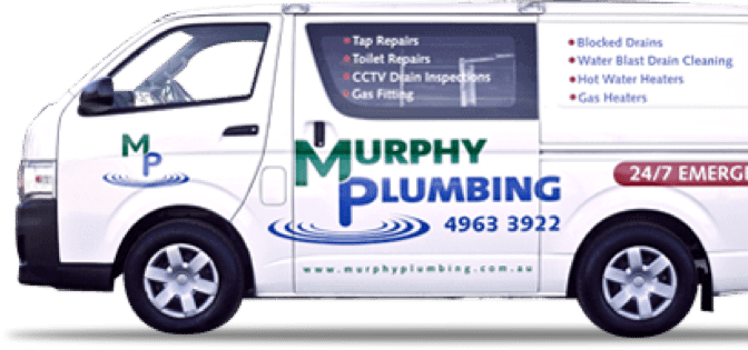 murphy plumbing Van — Plumbing in Merewether, Australia