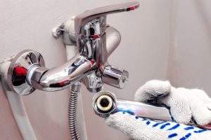 How to fix a leaking mixer tap leaking from the base
