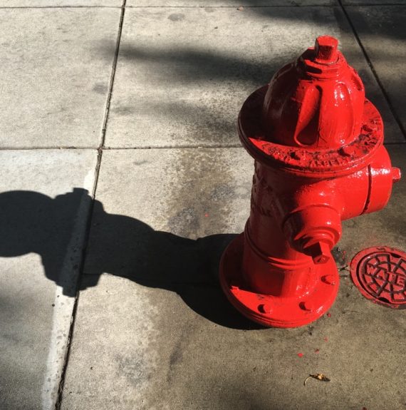 Little Red Fire Hydrant — Murphy Plumbing In Merewether, NSW