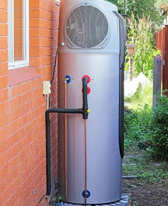 Heat Pump Hot Water System — Plumbers in Newcastle, NSW