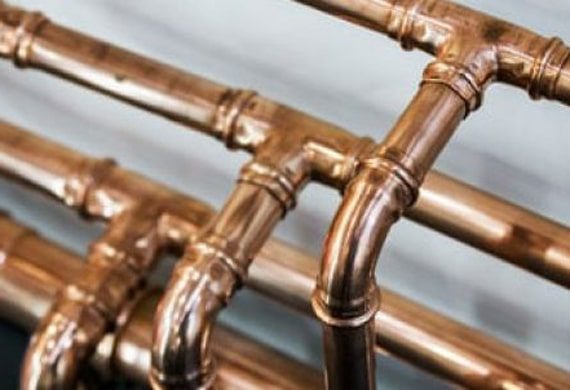 Hot Water Pipes — Plumbers in Newcastle, NSW