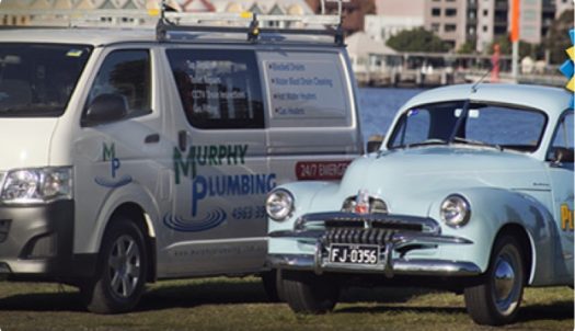Van and Car — Plumbing in Merewether, Australia Van and Car — Plumbing in Merewether, Australia